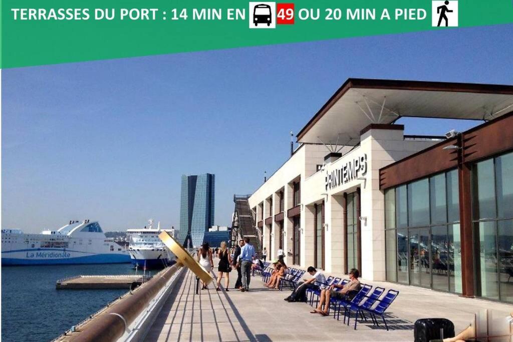 Climatise Gare Stcharles 4 Chambres Grand Balcon / Experience-Immo Marsilia Exterior foto