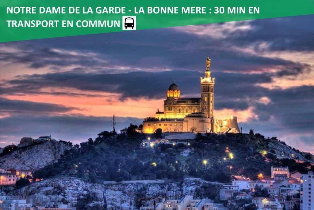 Climatise Gare Stcharles 4 Chambres Grand Balcon / Experience-Immo Marsilia Exterior foto